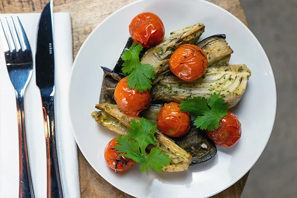 Geroosterde groente – 300 gr laten bezorgen in Bergen? Sassen Deli